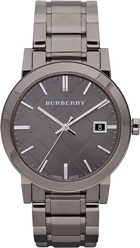 burberry watch bu9007|Burberry Men's BU9007 Gunmetal PVD Stainless Steel Watch.